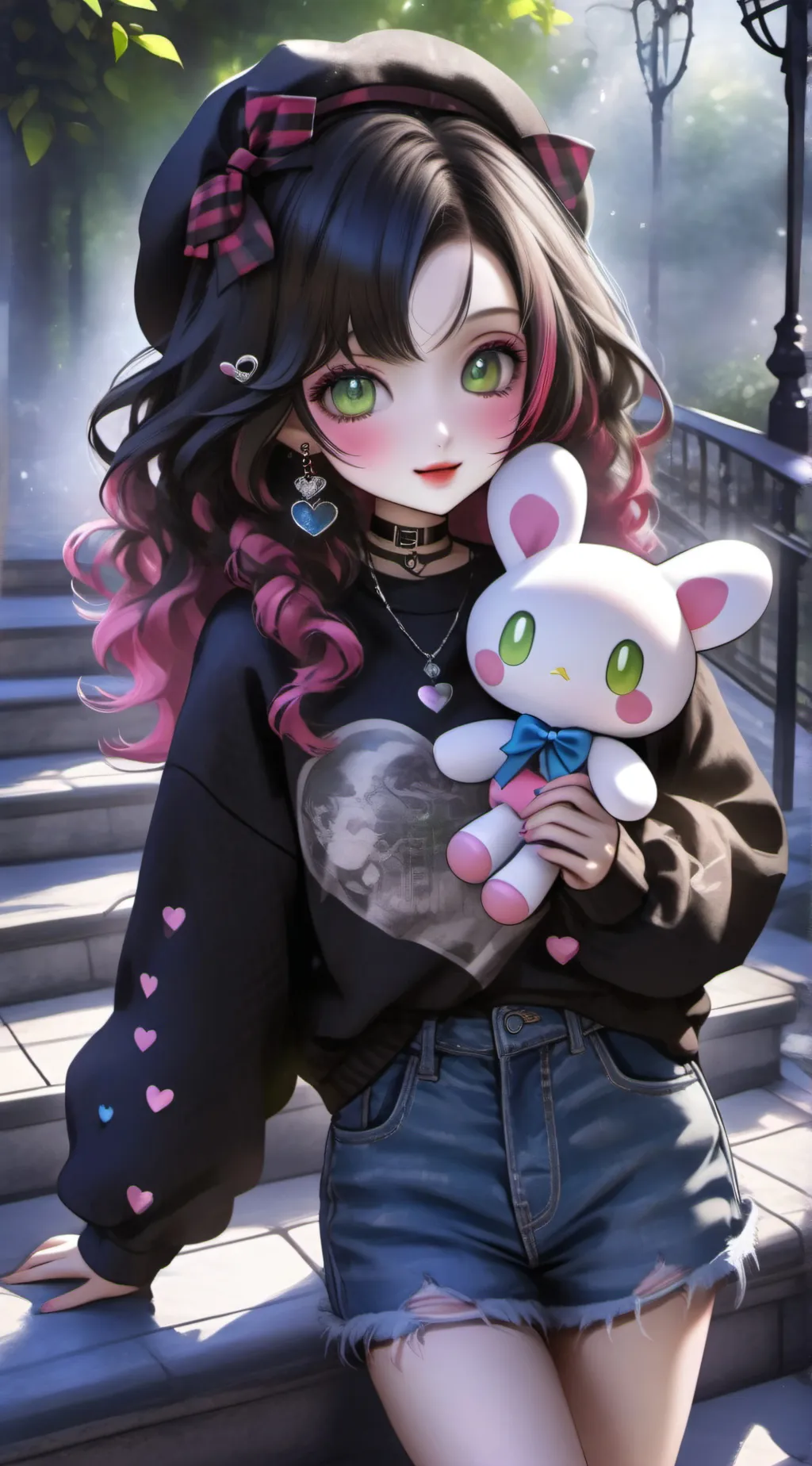 ai character: Mia Kingston  background