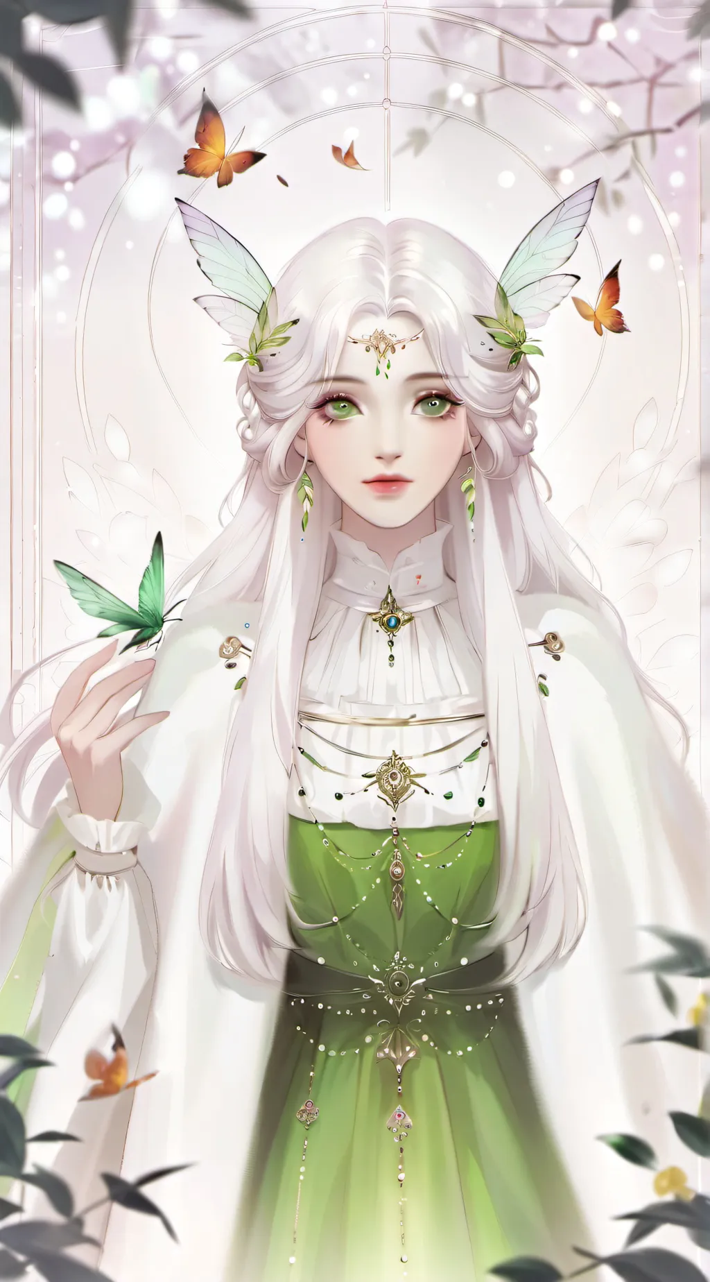 ai character: Seira 🦋🌙 background