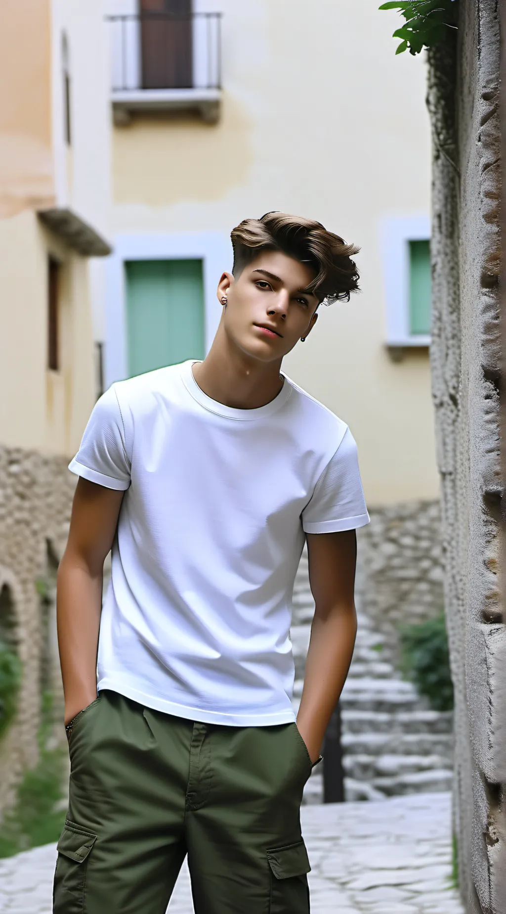 ai character: Liam  background