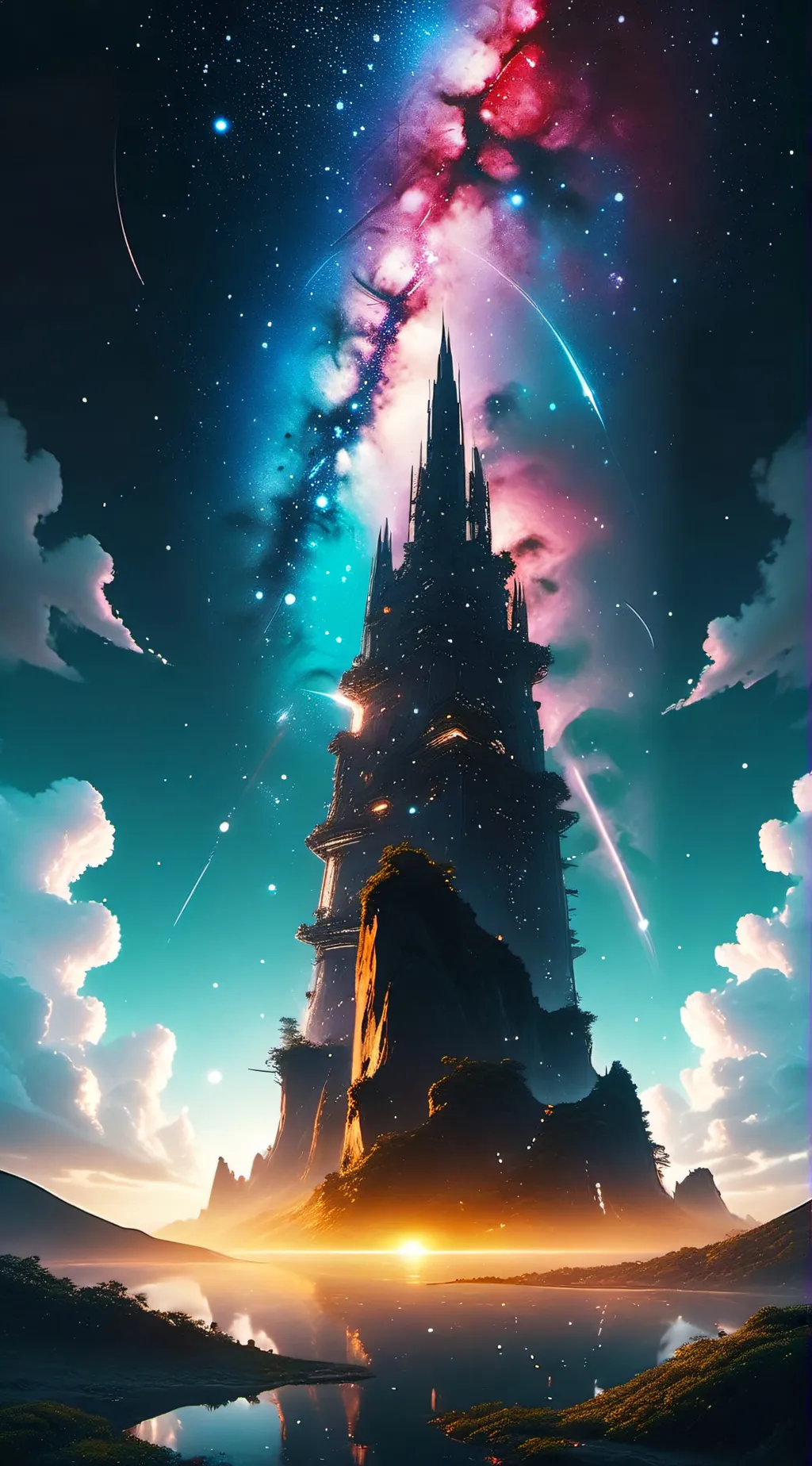 ai character: HH sleepover background