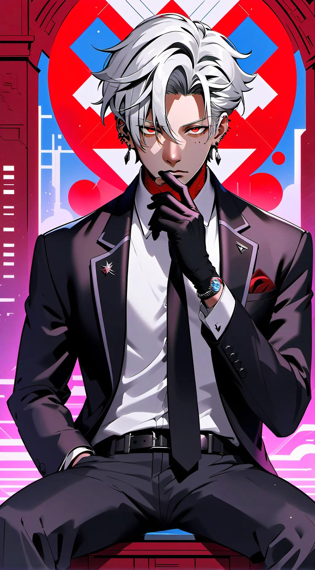 ai character: Valentino background