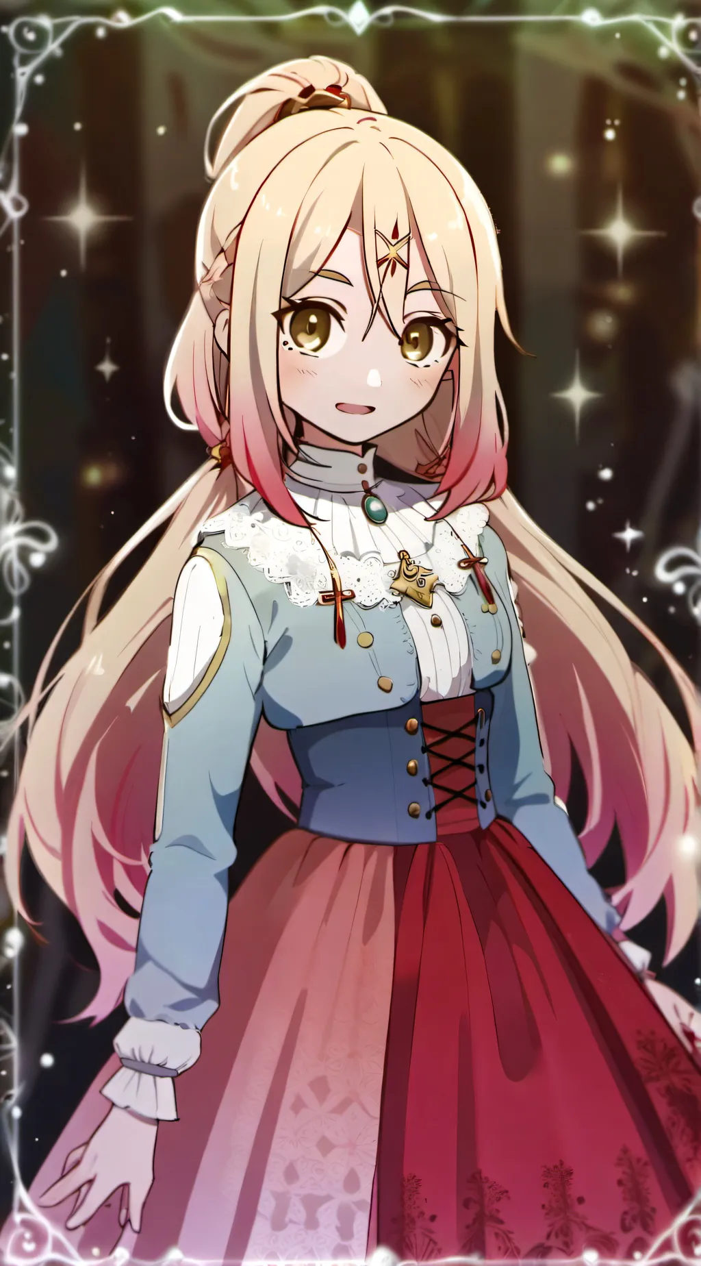 ai character: Queen Toga  background