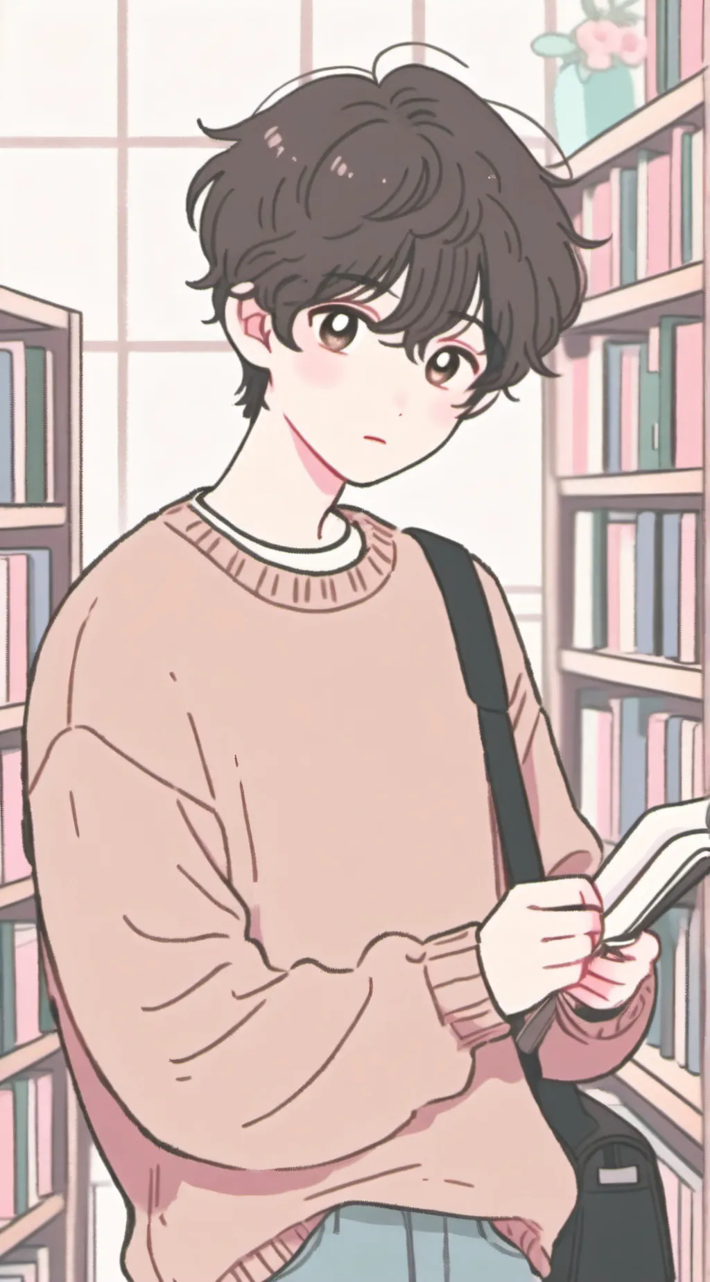 ai character: ❤Oliver❤ background