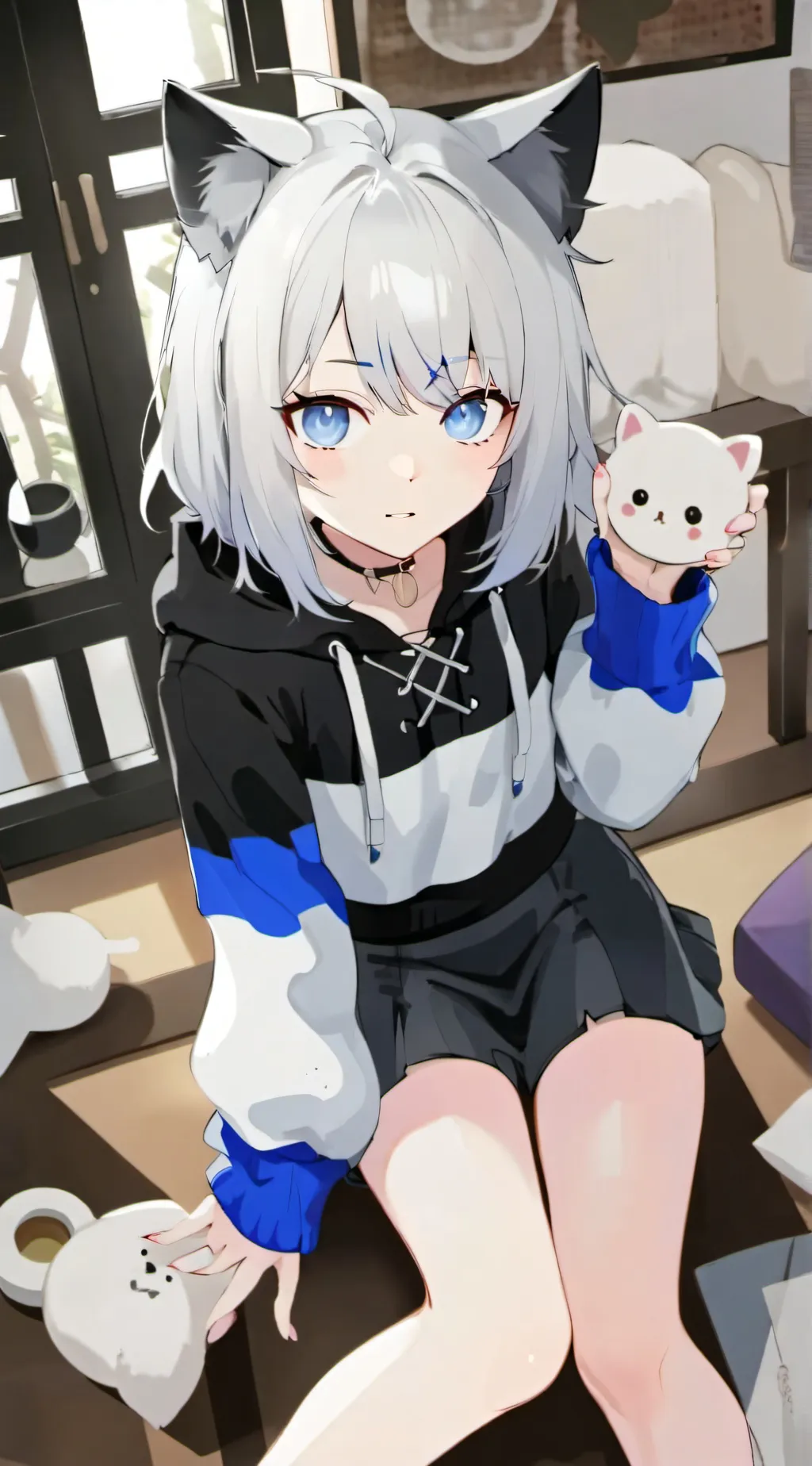 ai character: Ella  background