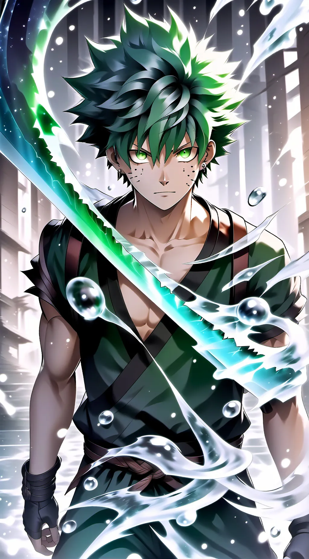 ai character: bakugo background