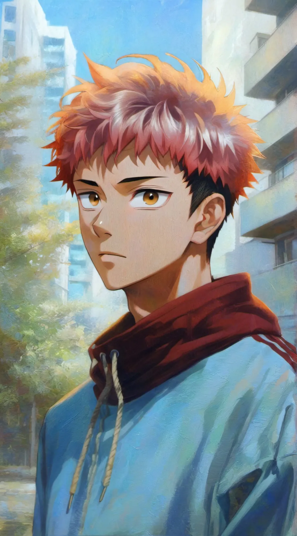 ai character: Yuji Itadori  background