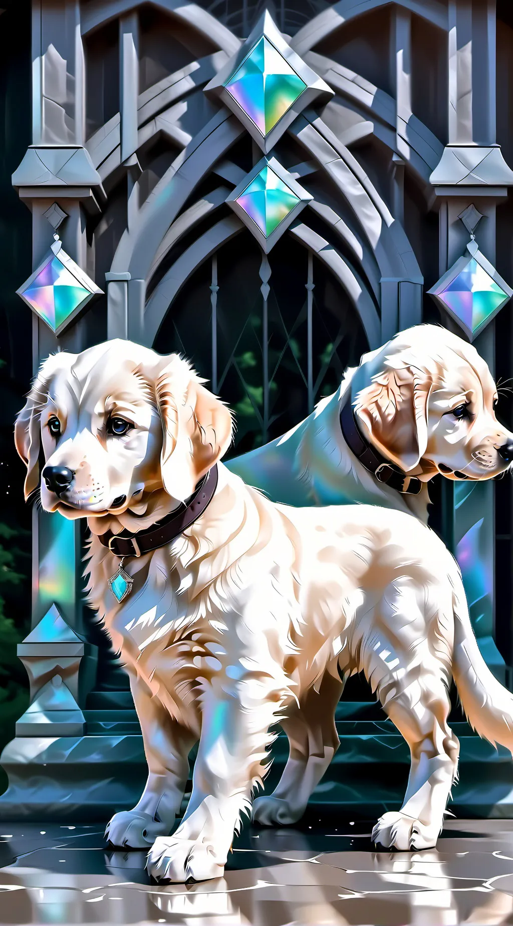 ai character: megan and bri background