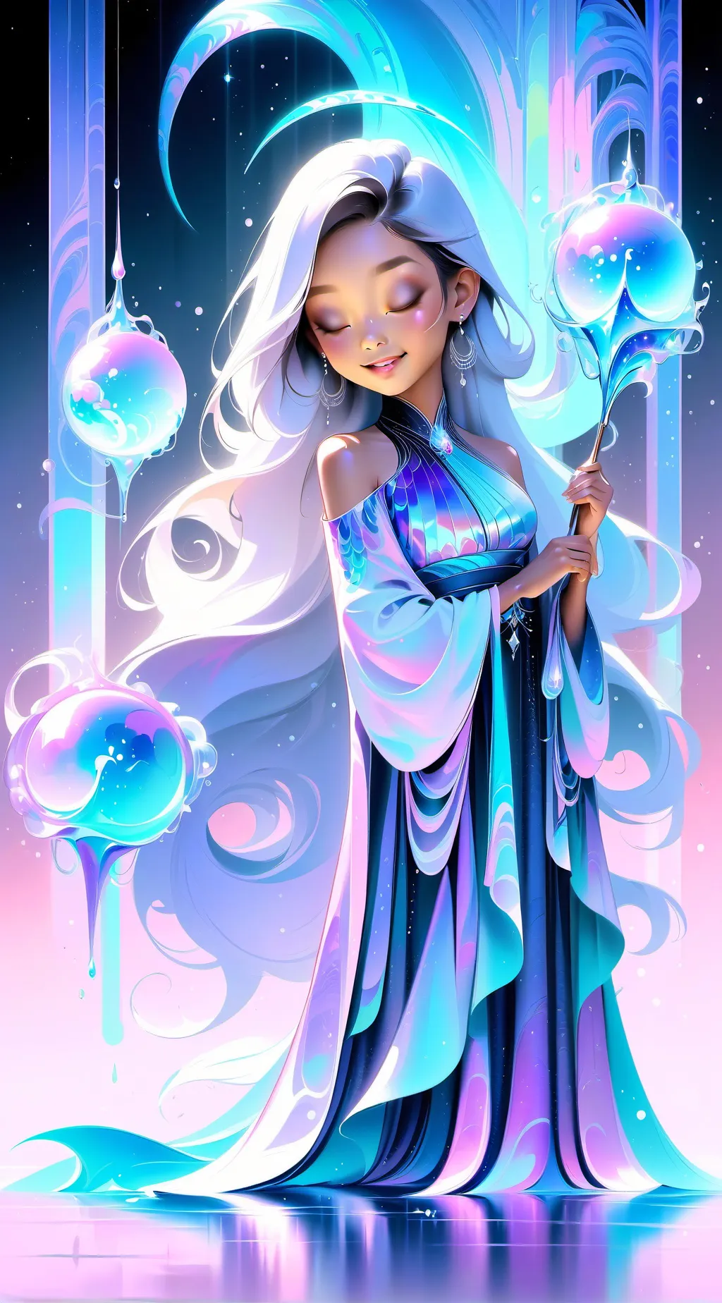 ai character: Iris background