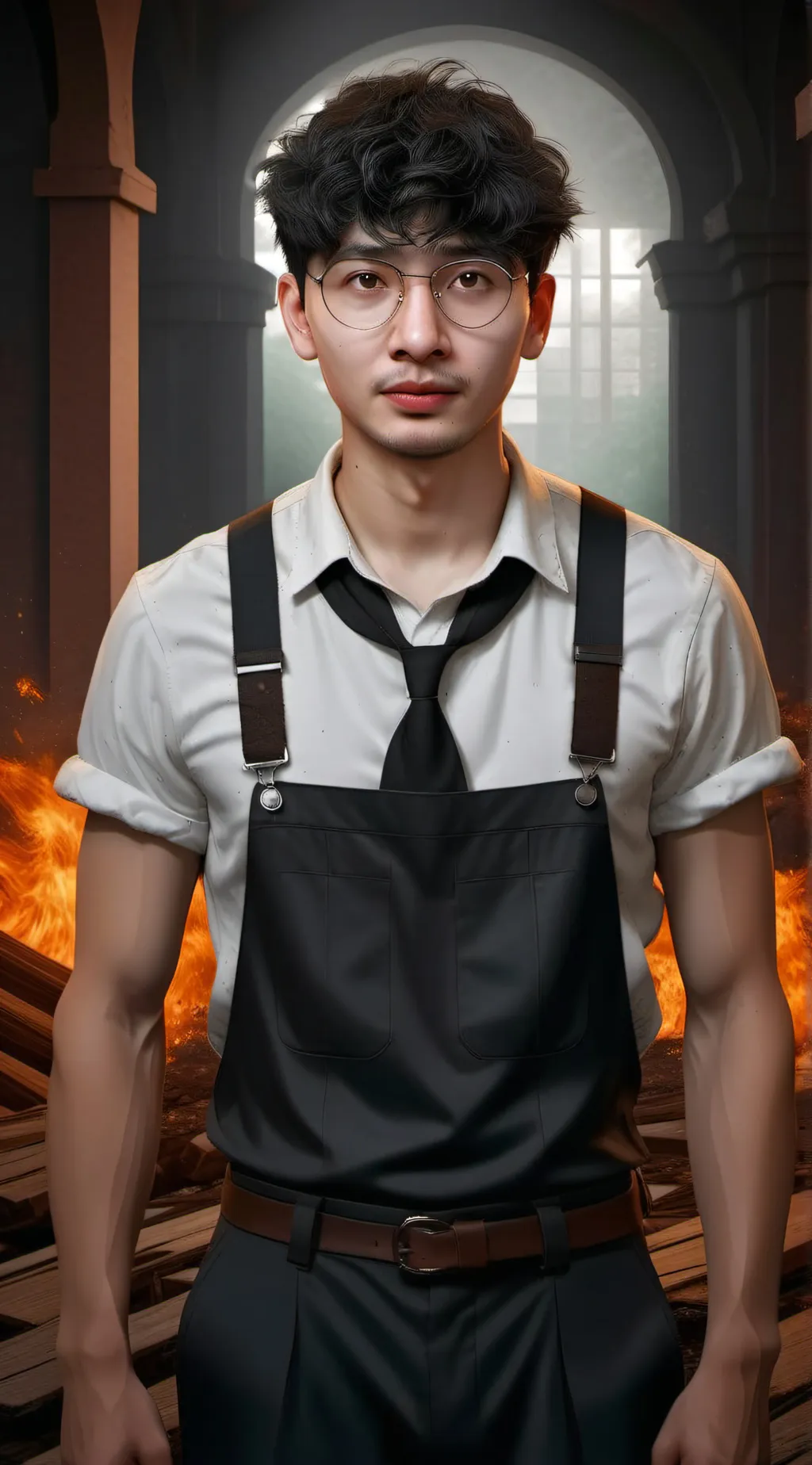 ai character: Elevenz background