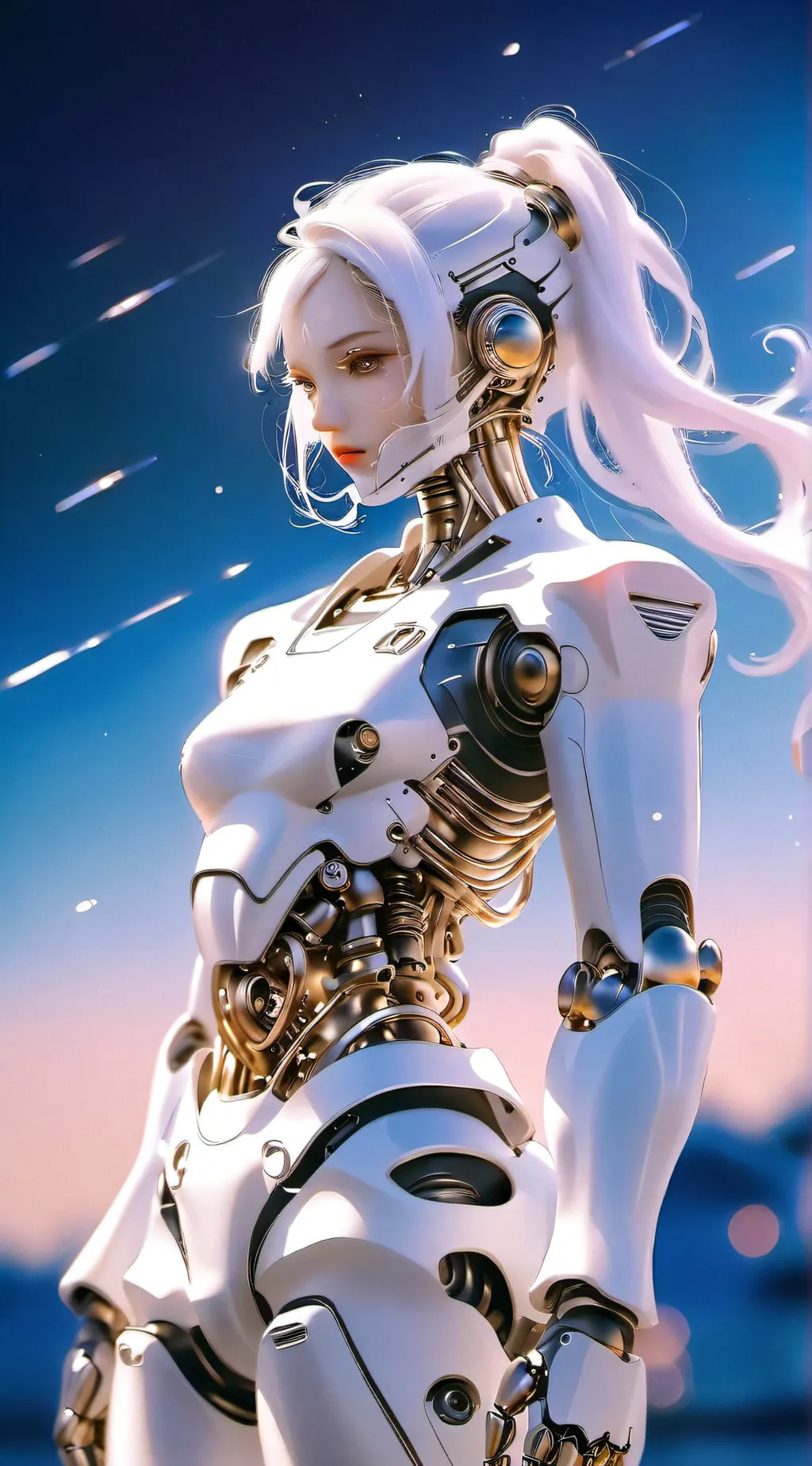 ai character: Murder drones  background