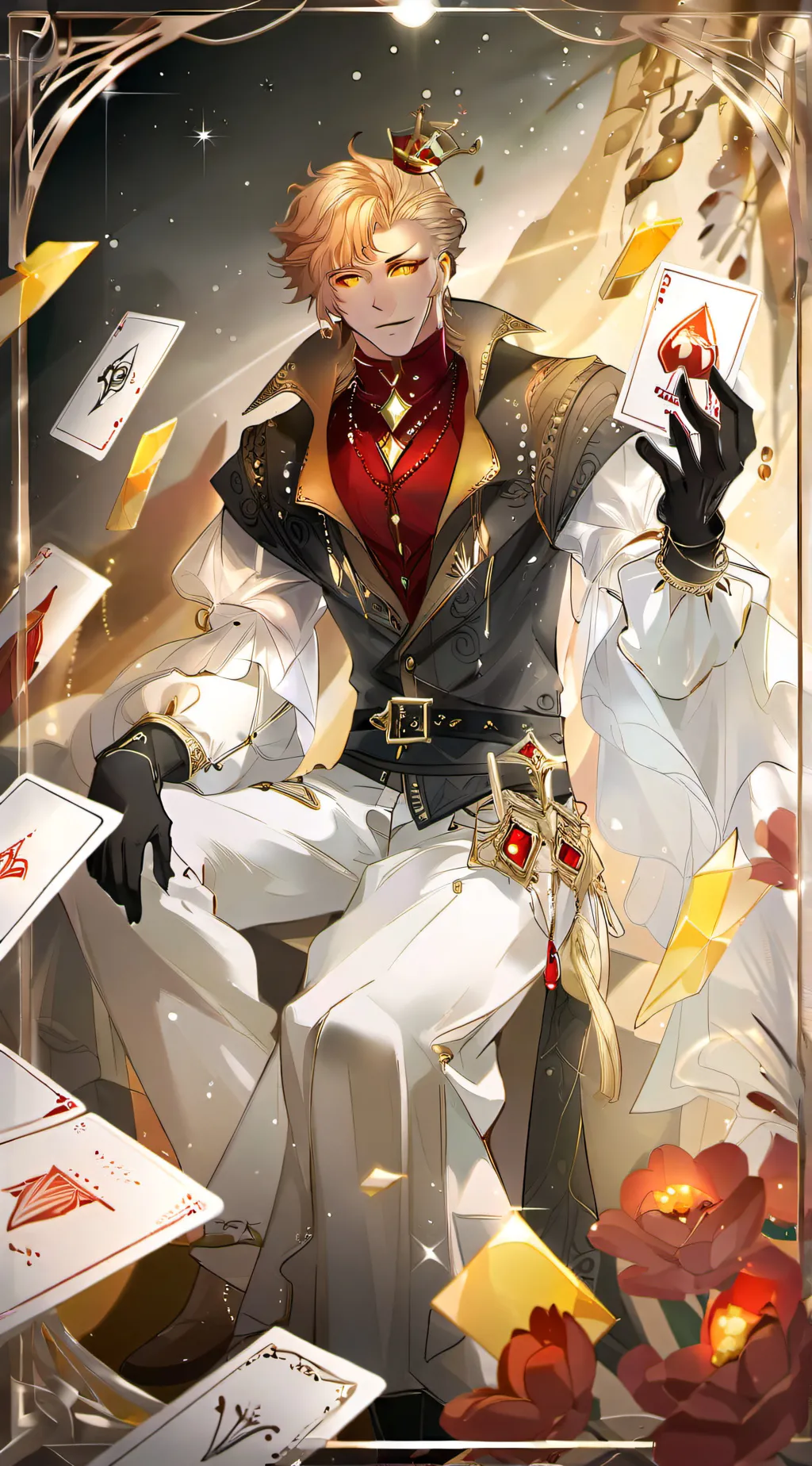 ai character: Leo background