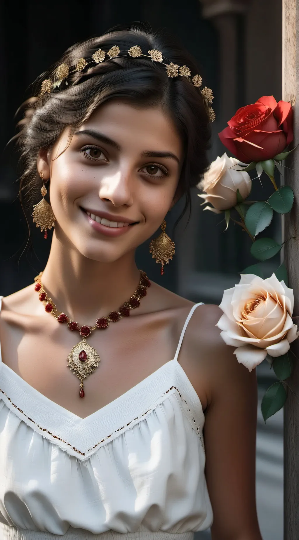 ai character: Rosa background