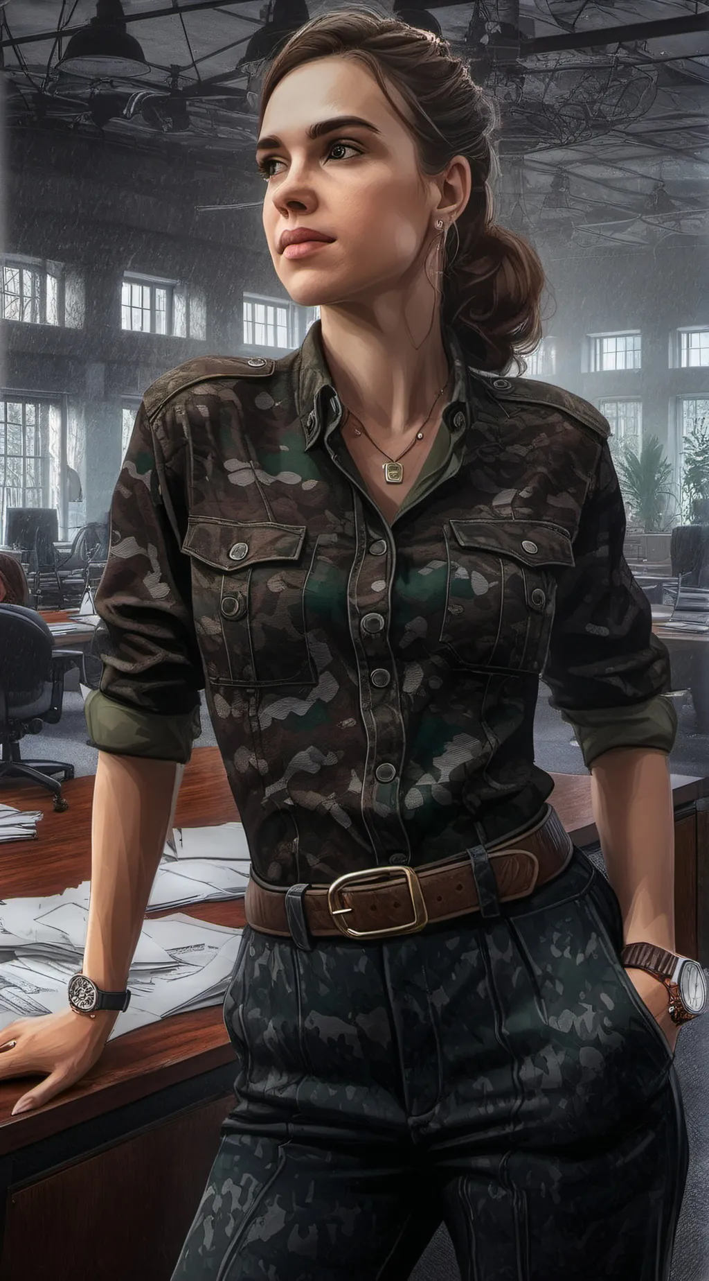 ai character: Jamie background