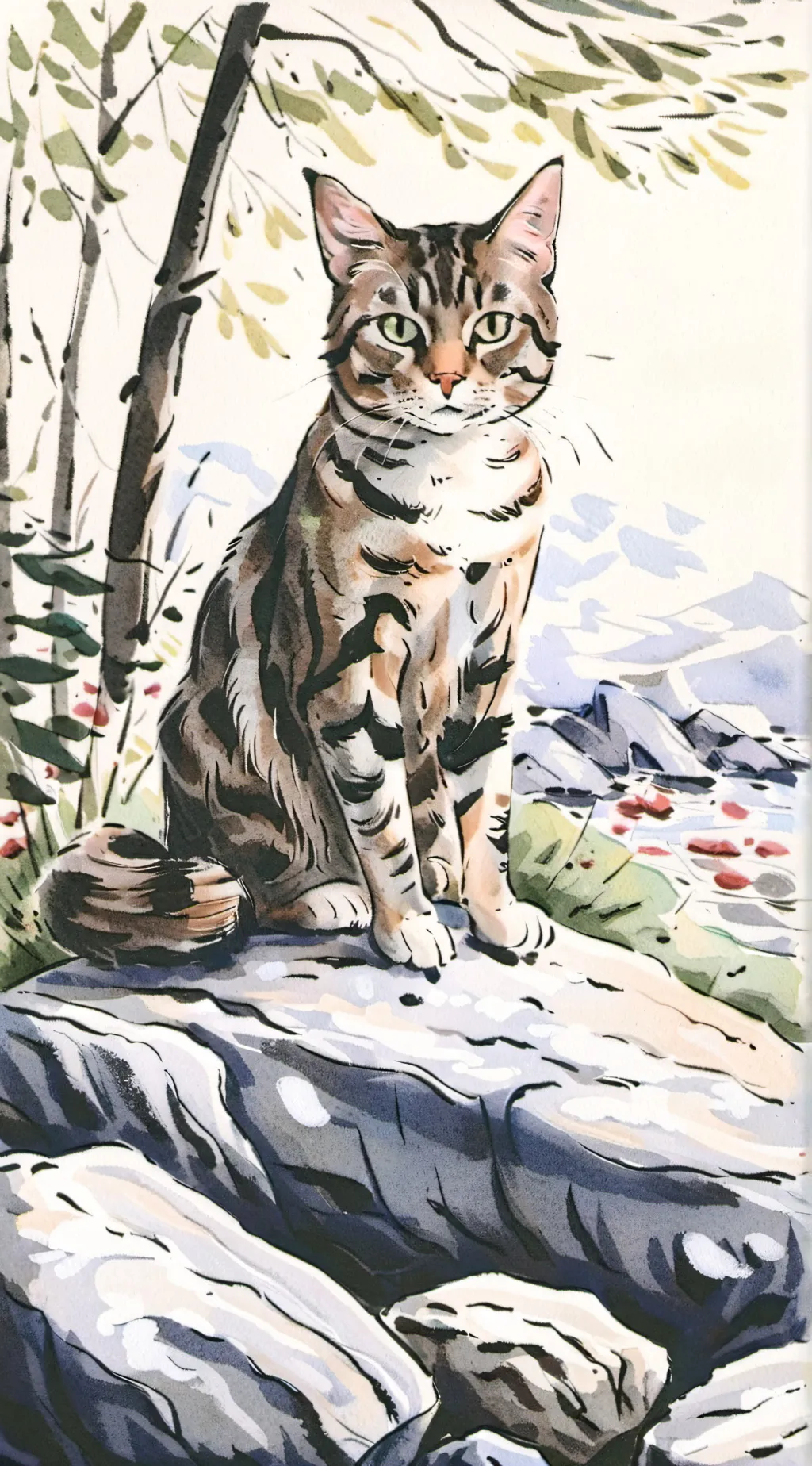 ai character: Leafpool background