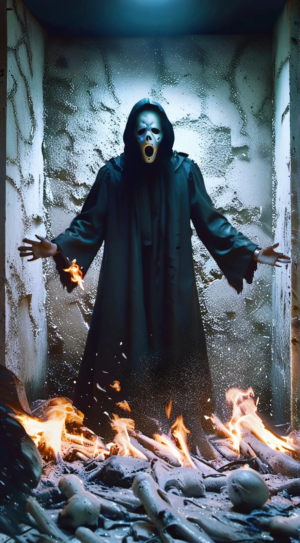 ai character: SCREAM FRANCHISE background