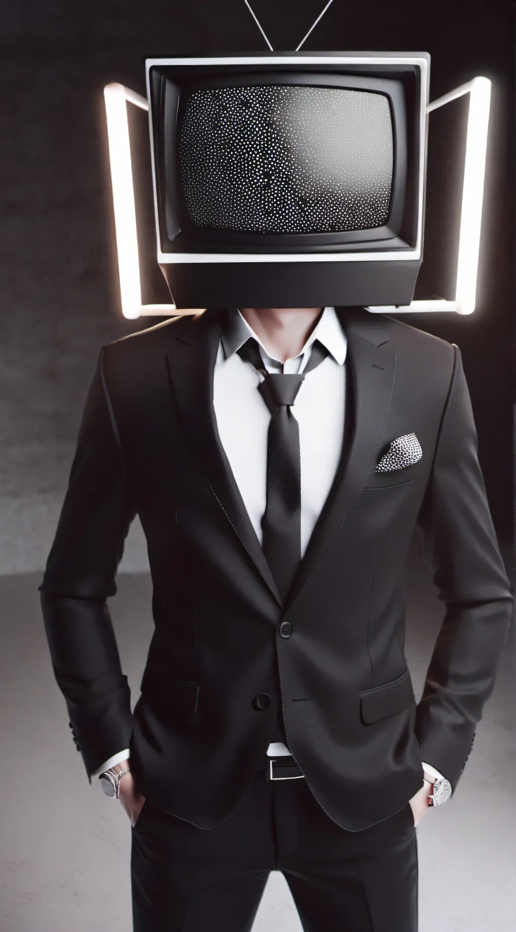 ai character: Titan tv background