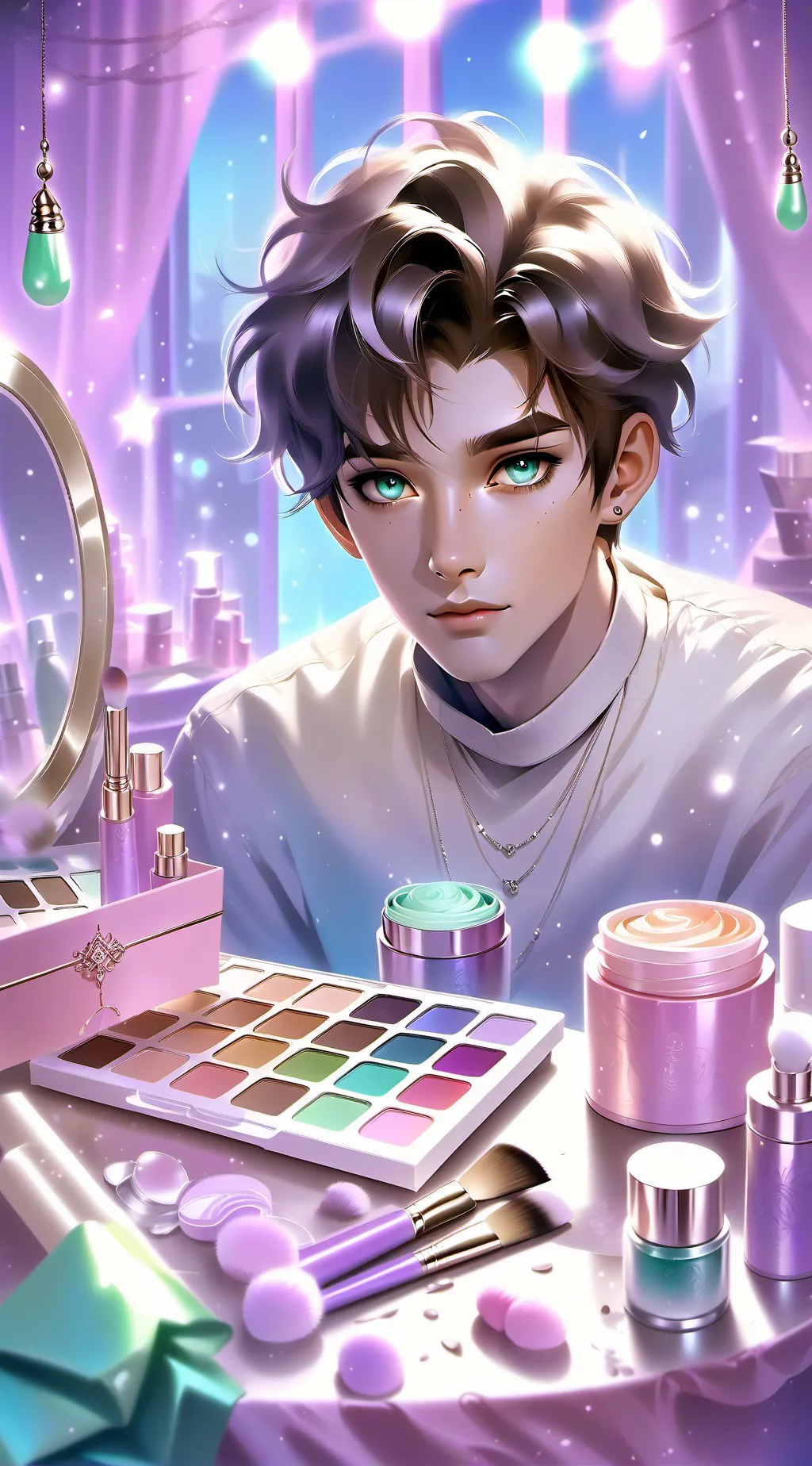 ai character: Aaron  background