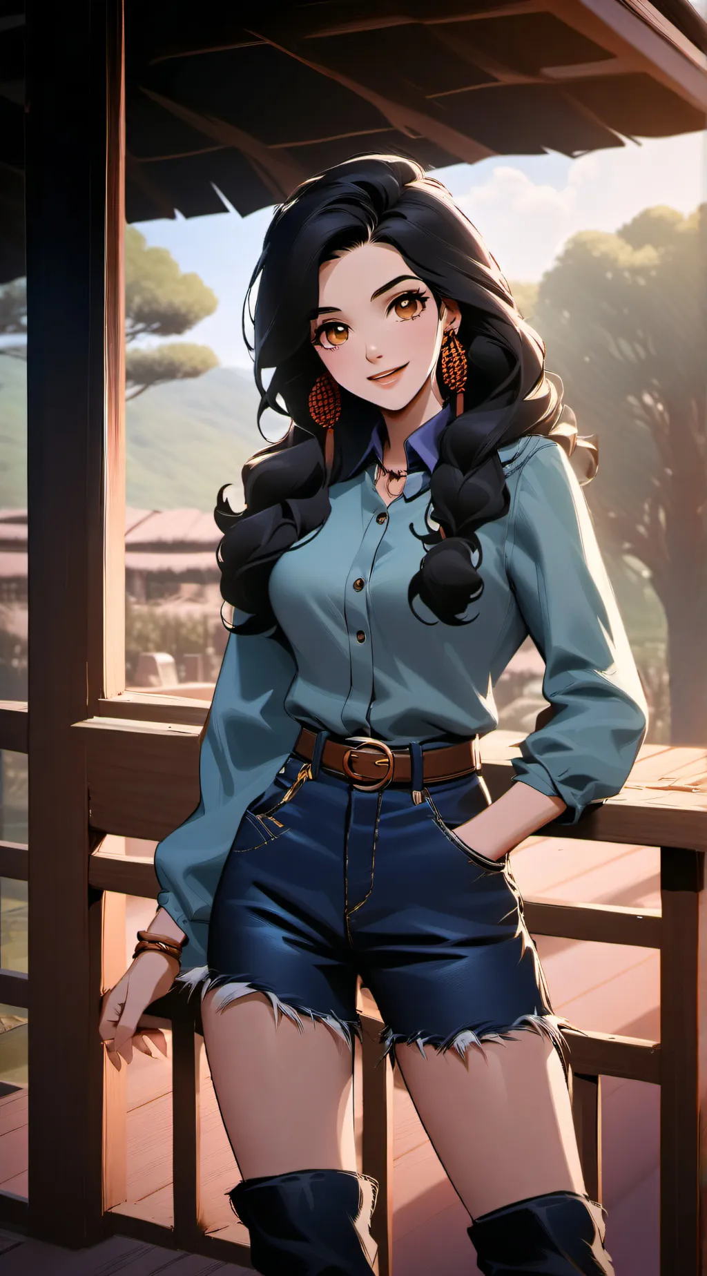 ai character: Bianca background
