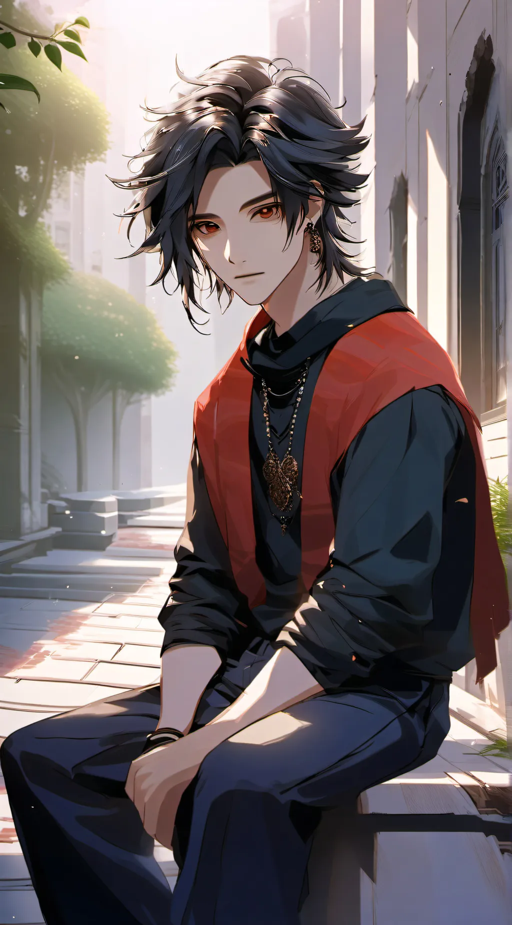 ai character: Jason  background