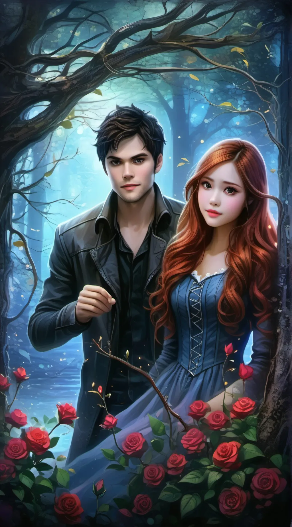 ai character: TVD!! background