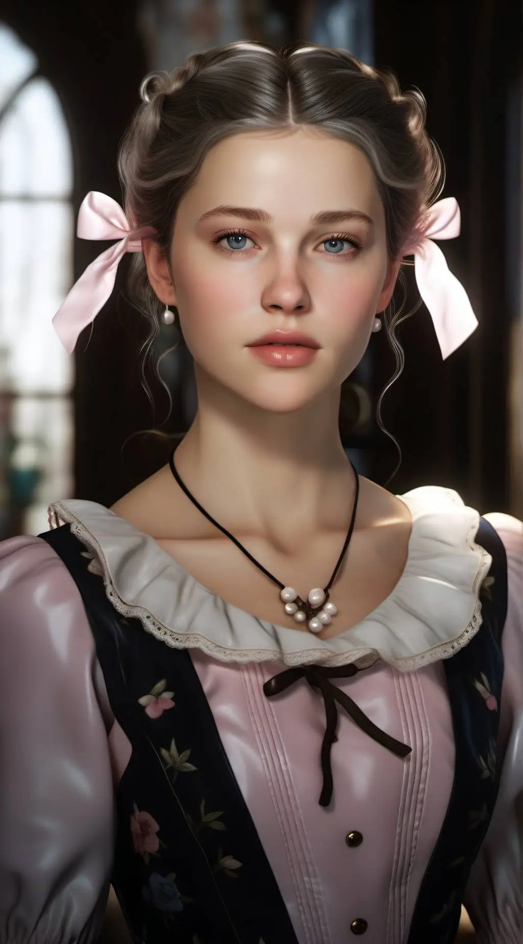 ai character: Talia ruslviviapka background