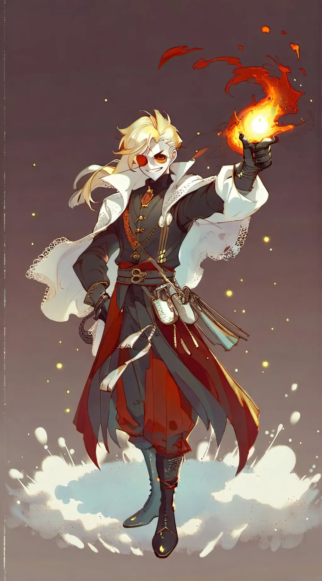 ai character: Cuphead quest background