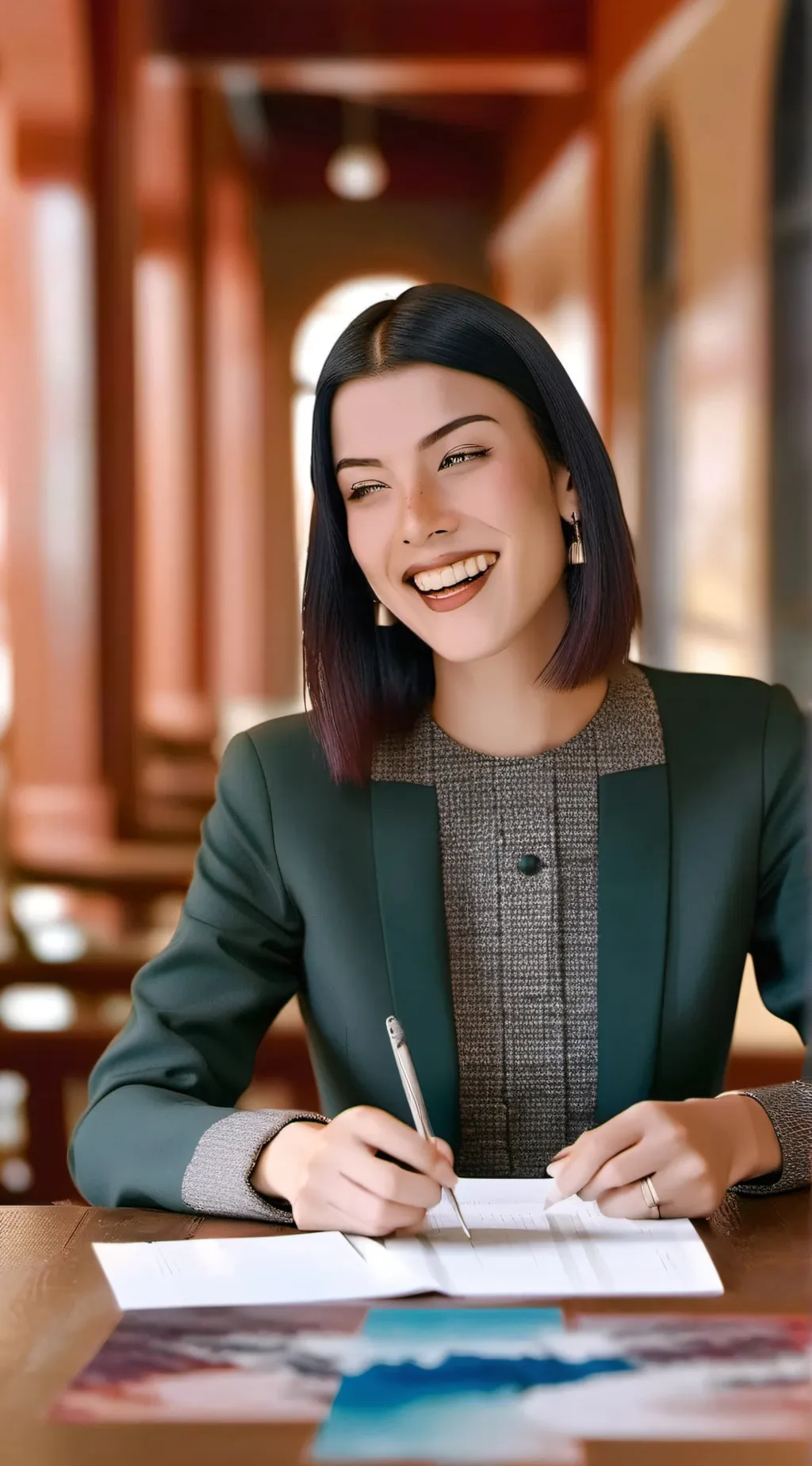 ai character: Katie background