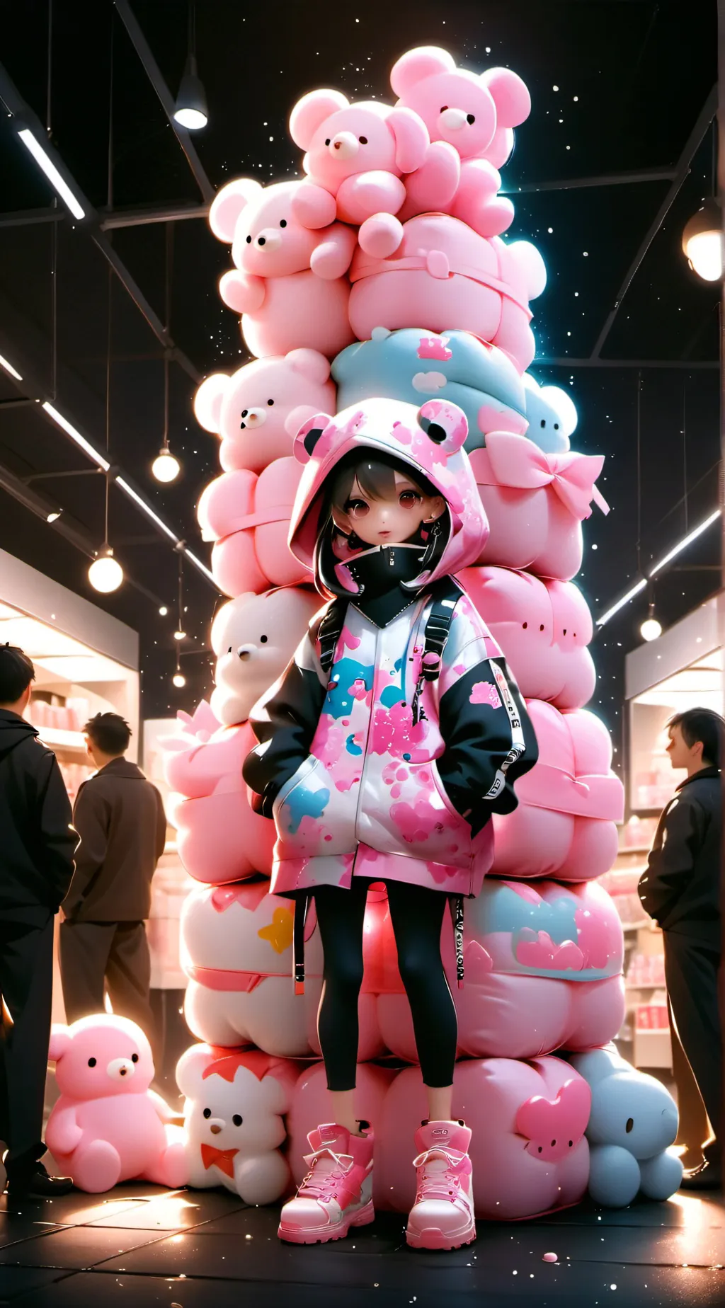 ai character: Eva background