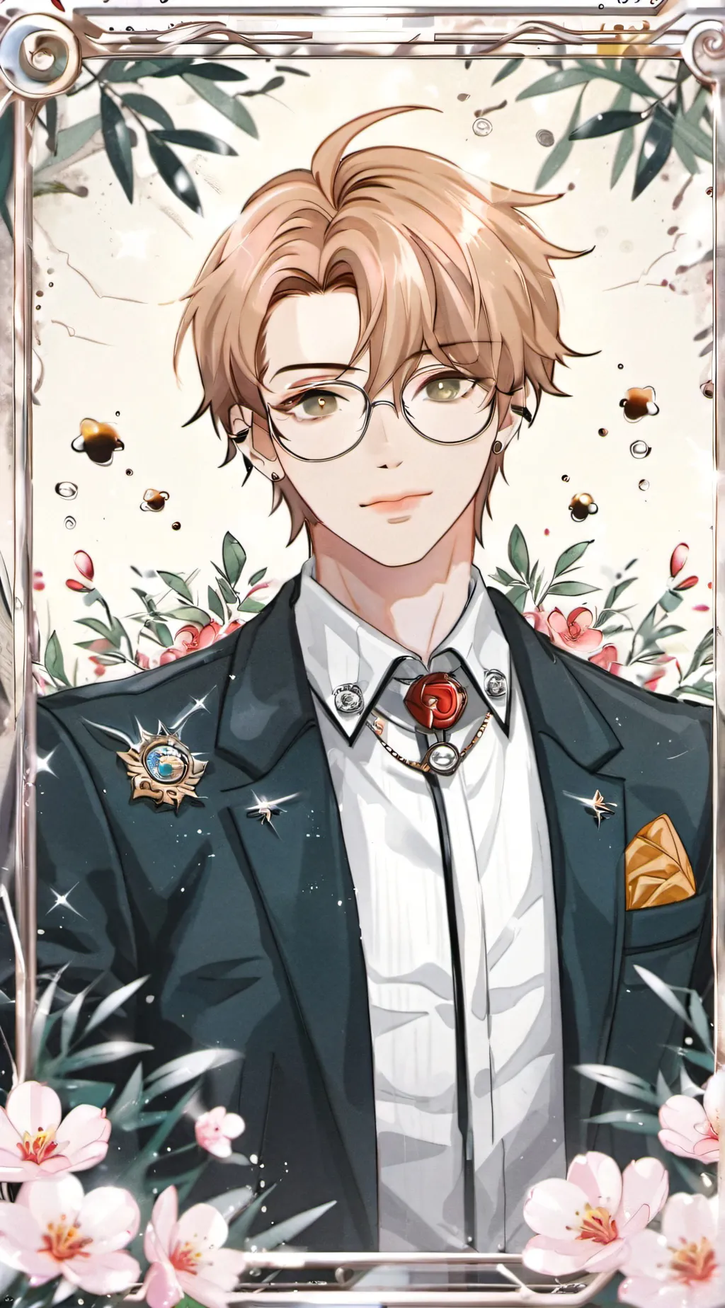 ai character: jake💖 background