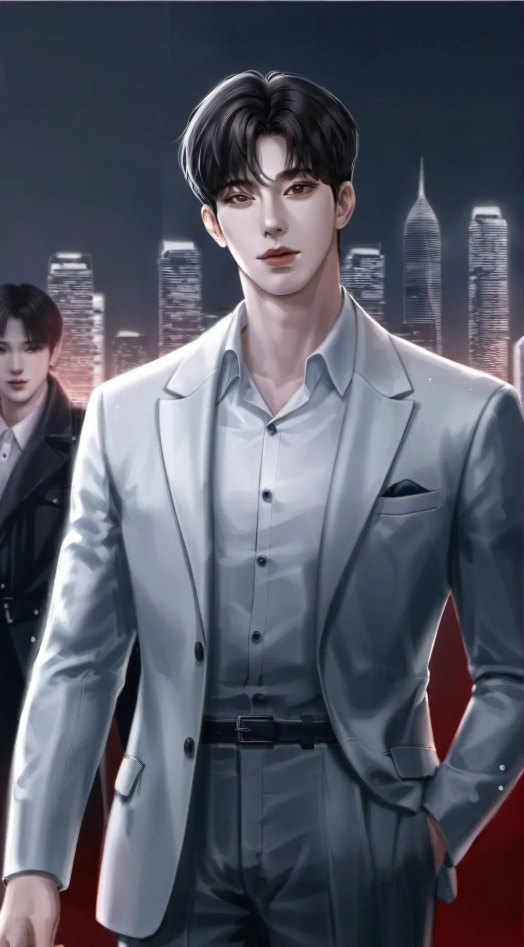 ai character: Nathan kim background
