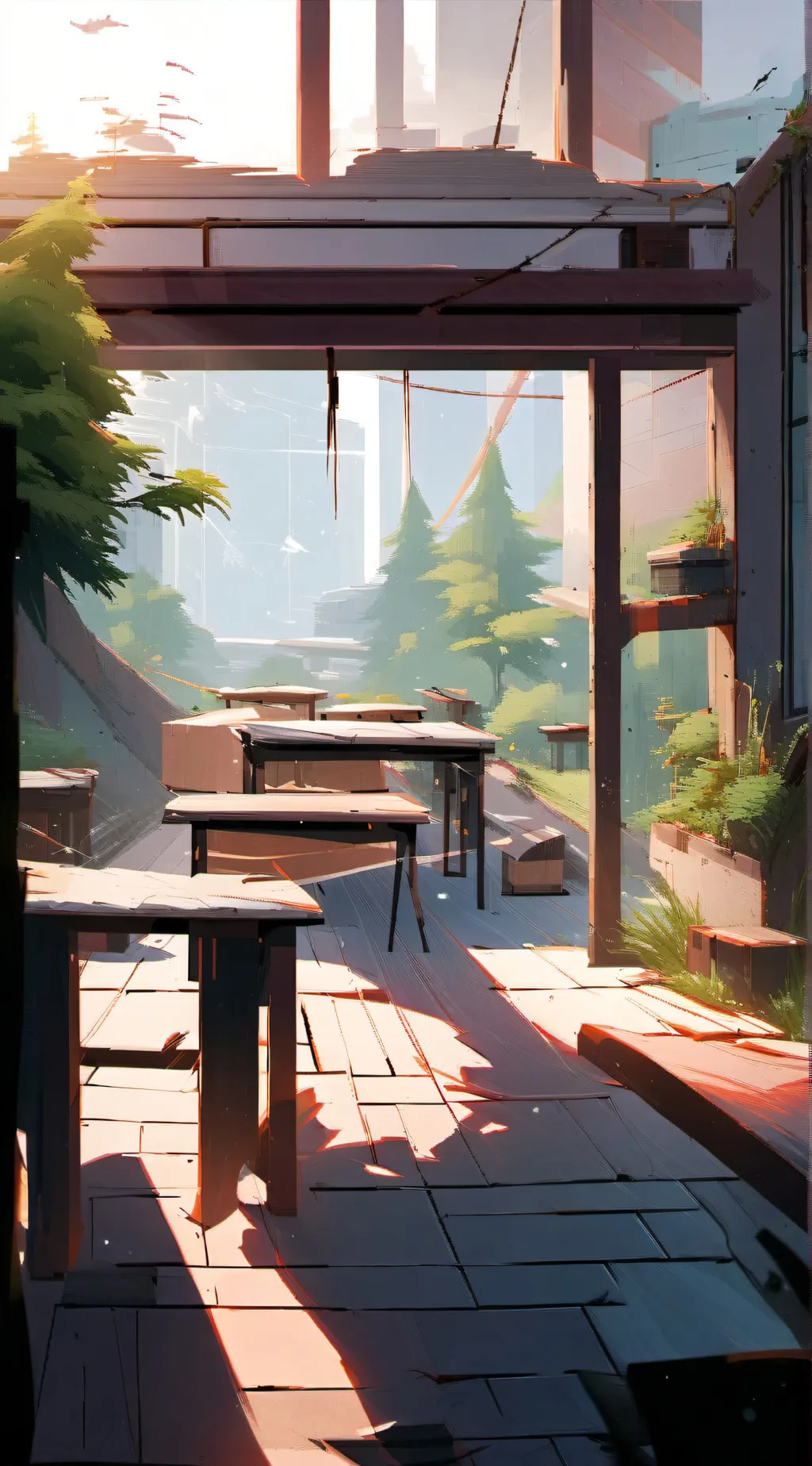 ai character: mina! mha problem  background