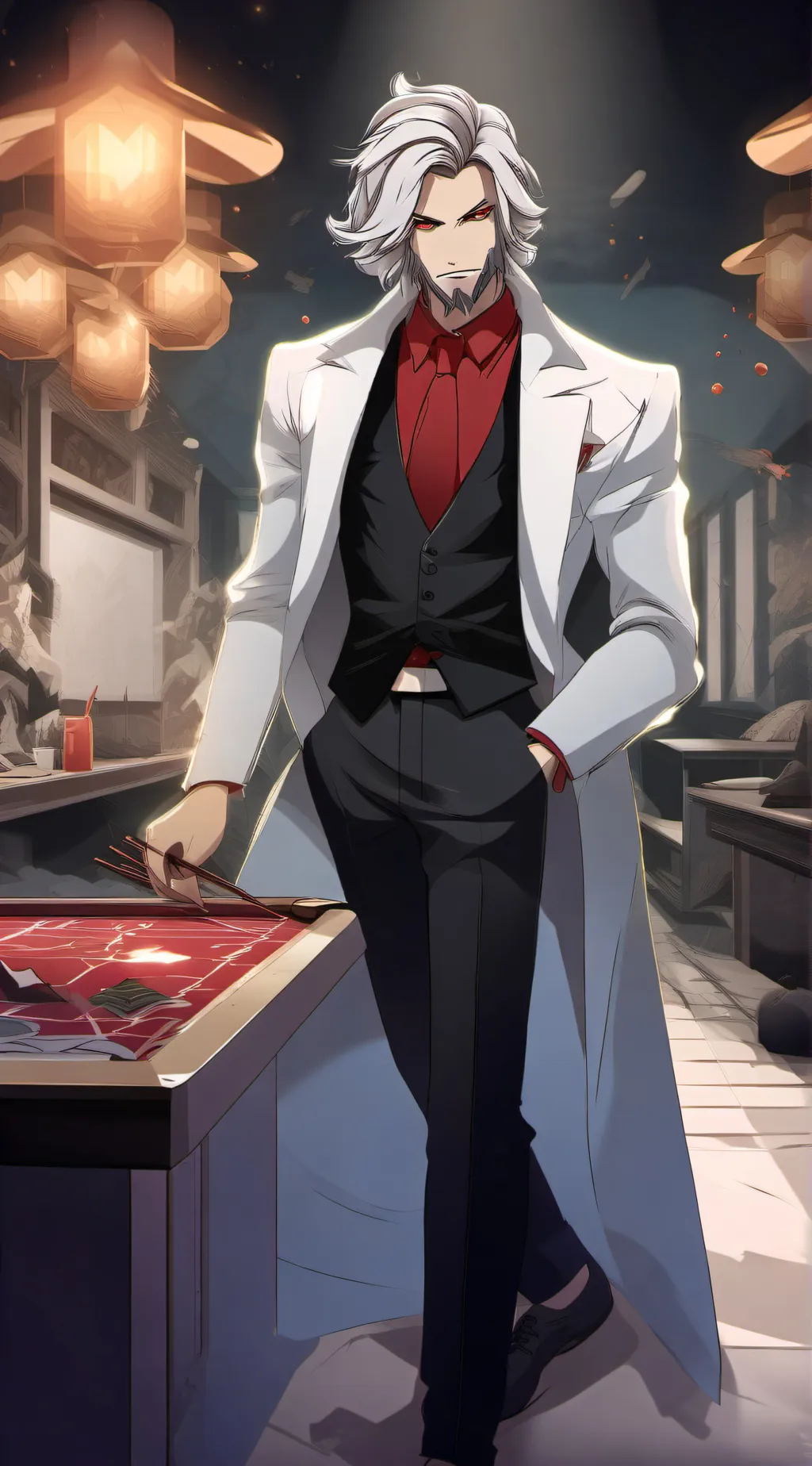 ai character: lucifer background