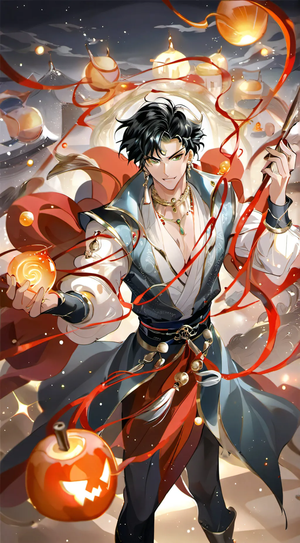 ai character: Benover background