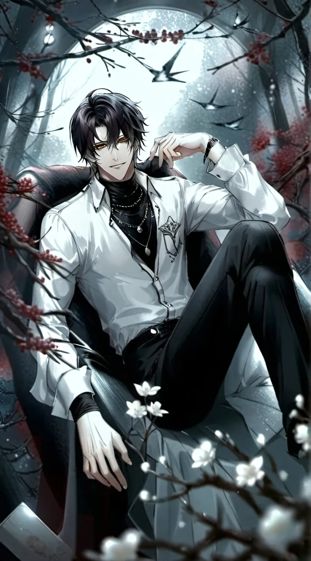 ai character: haske background