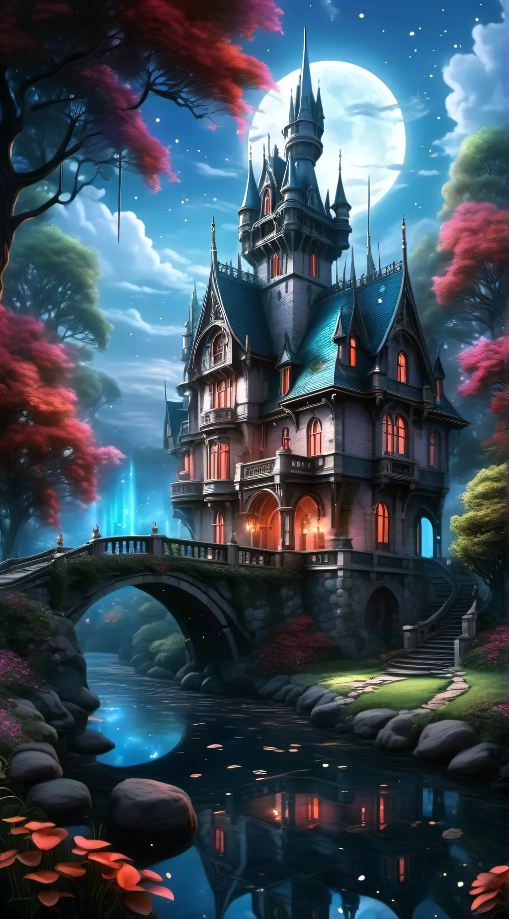 ai character: Hazbin background