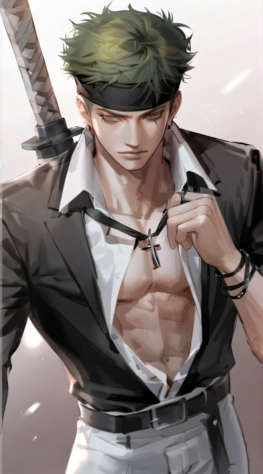 ai character: Roronoa Zoro background