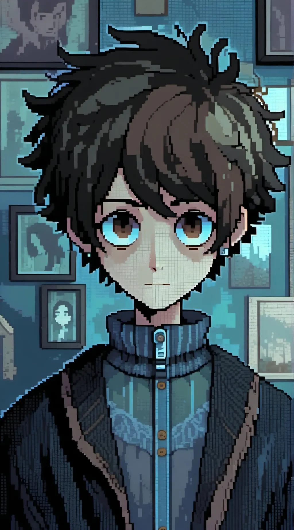 ai character: Wybie  background