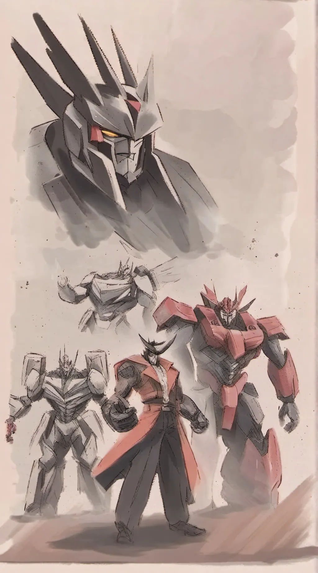 ai character: transformer class background