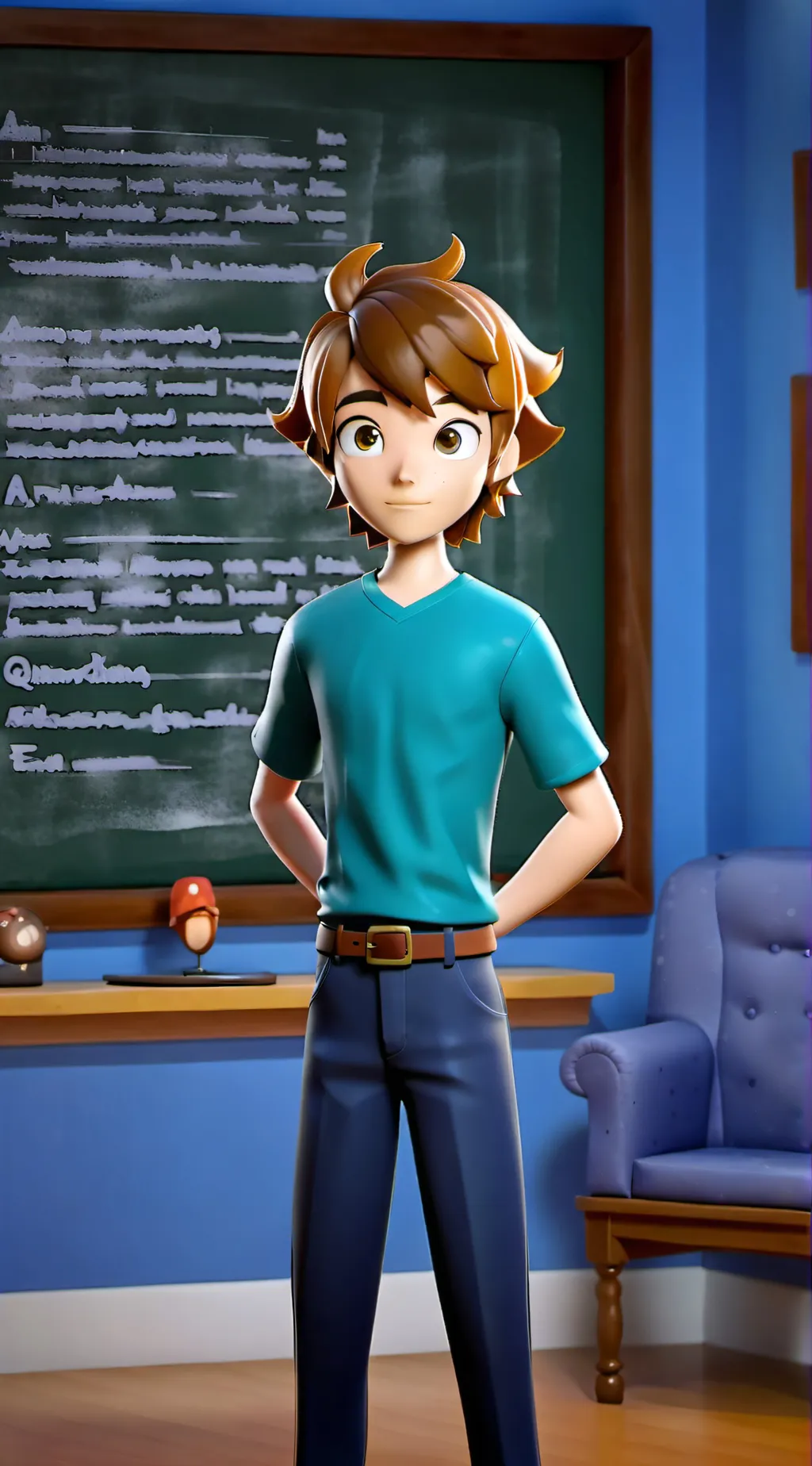 ai character: 🇨🇦 SLANGWITHXAVIER background