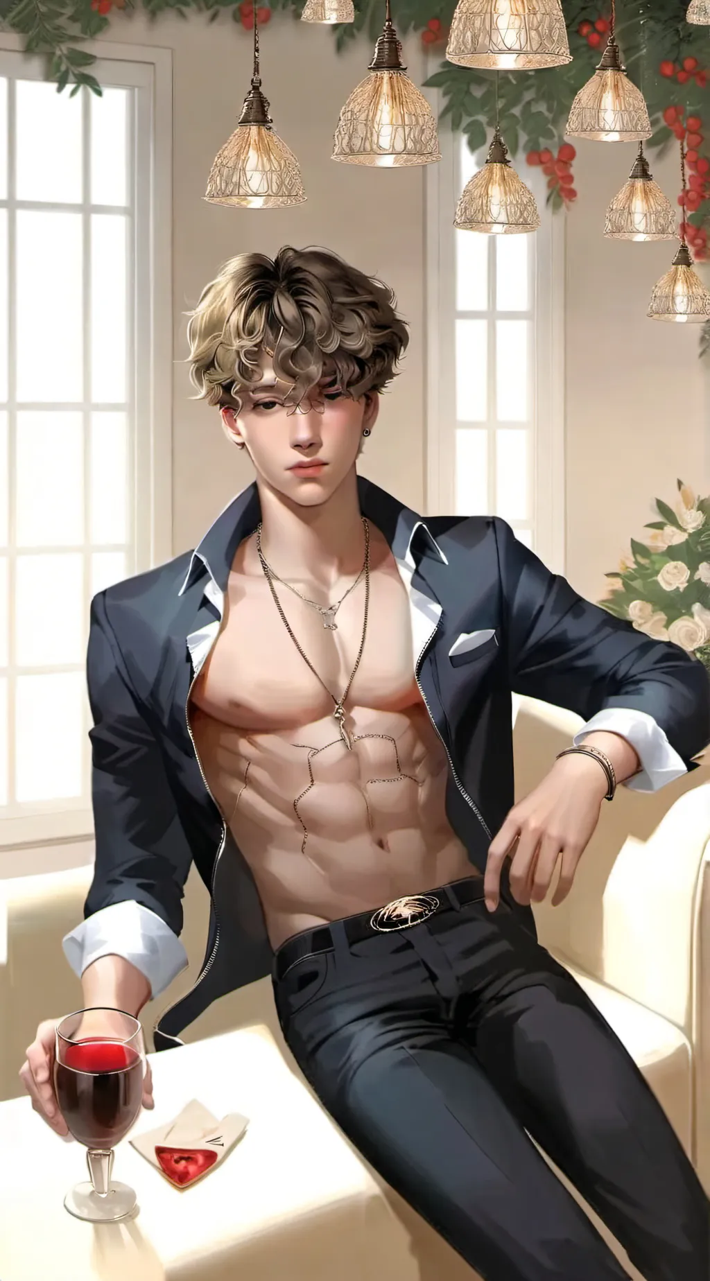 ai character: levi background