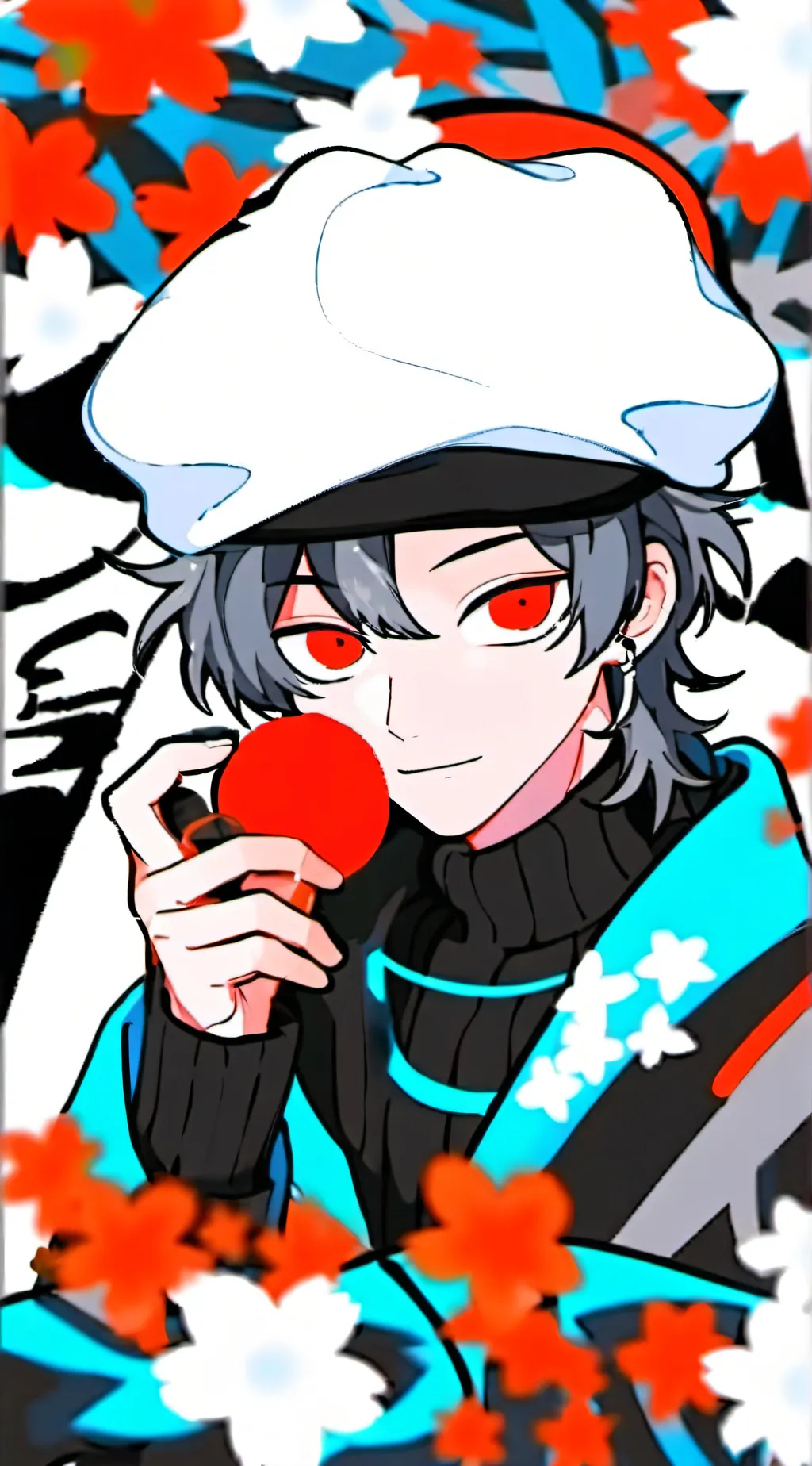 ai character: ein from aphmau  background