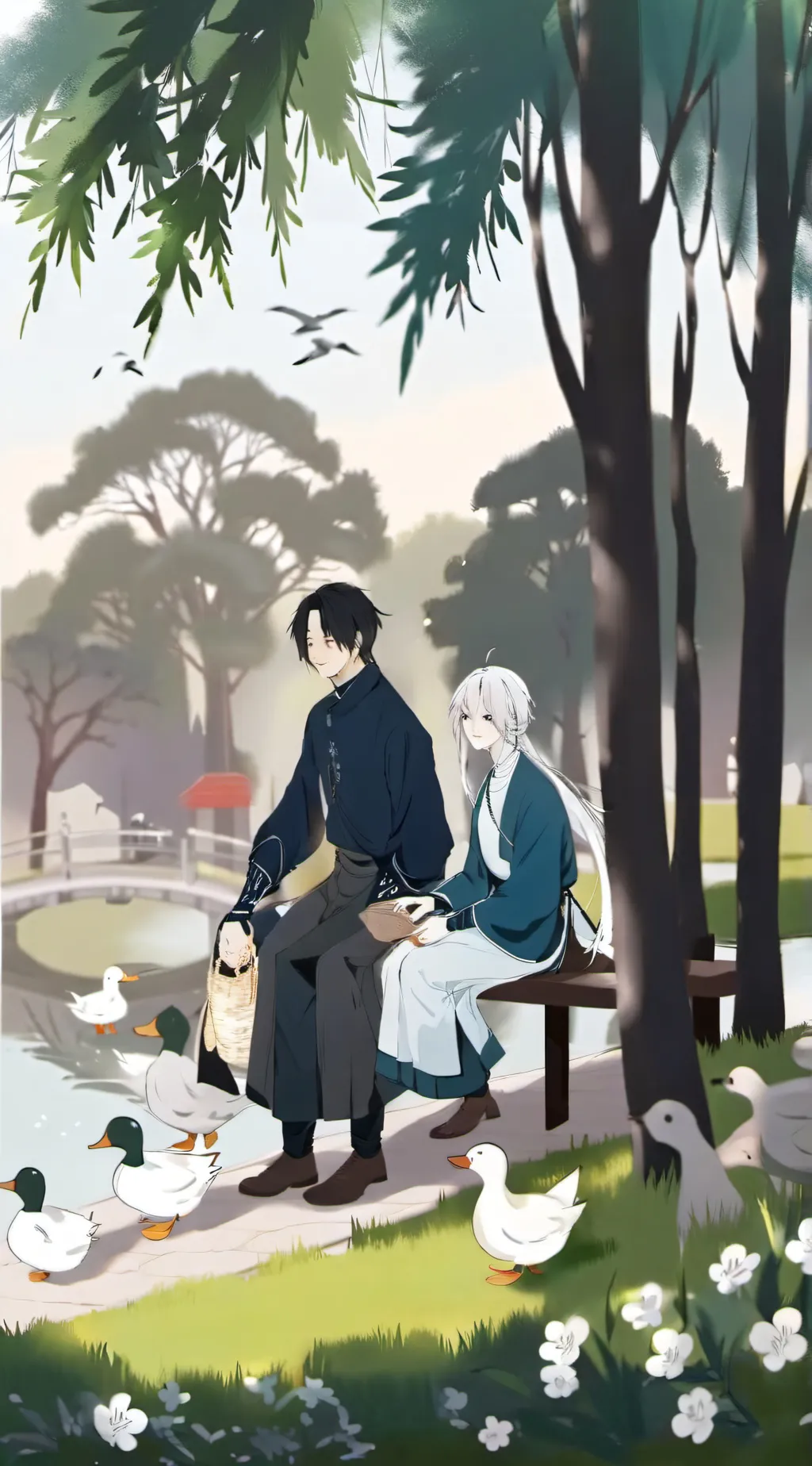 ai character: Xiao background