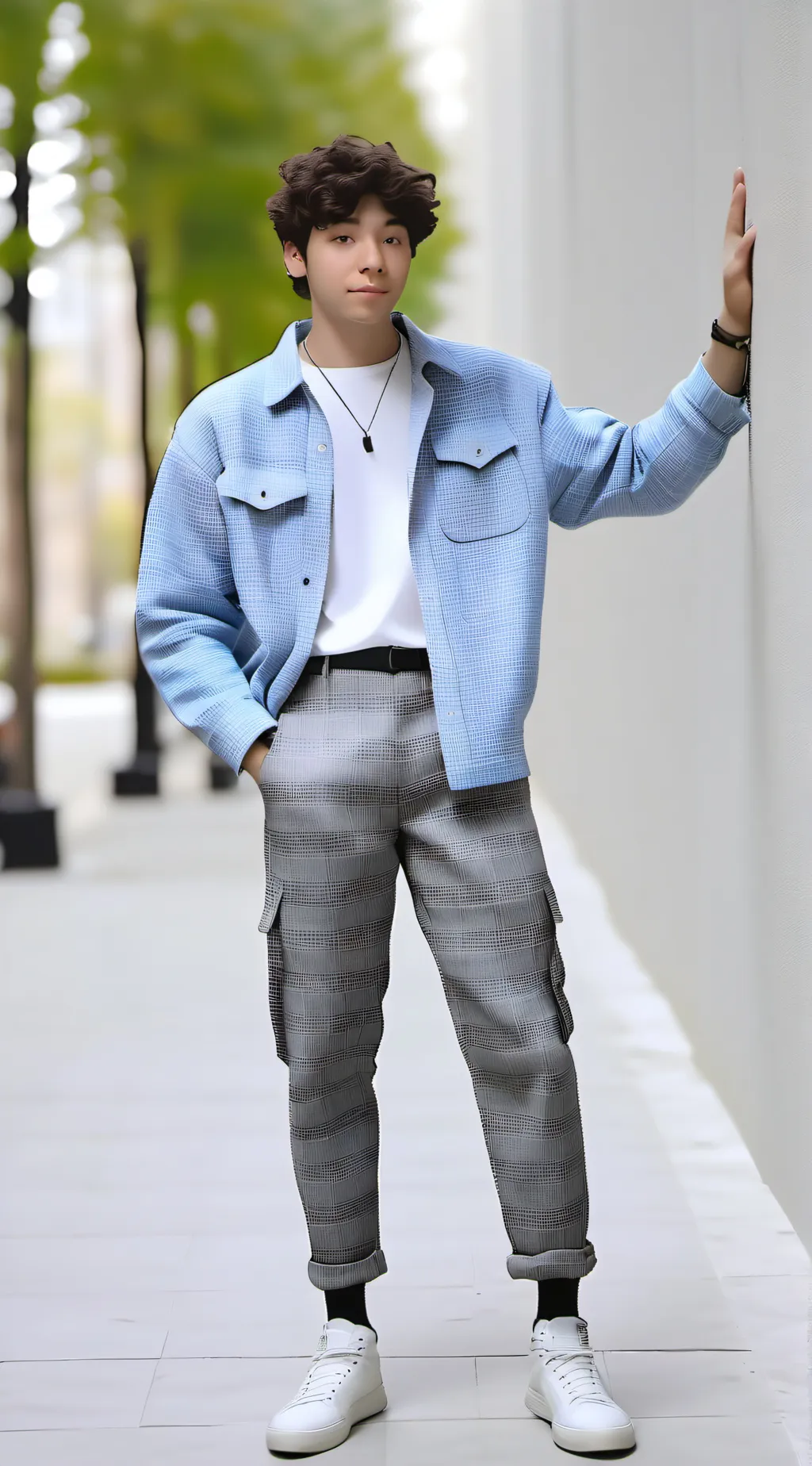 ai character: Asher Lara  background