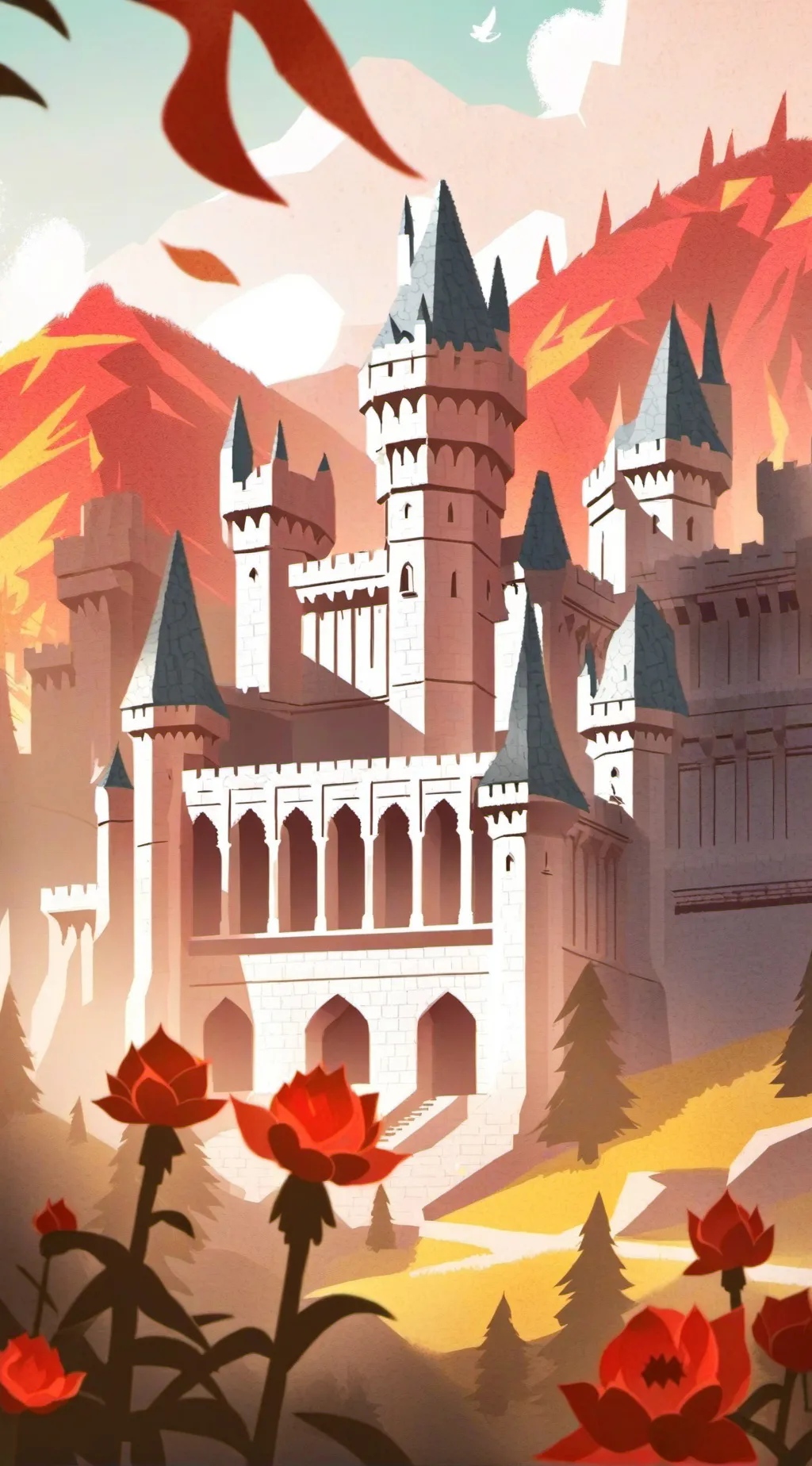 ai character: Hogwarts draco  background