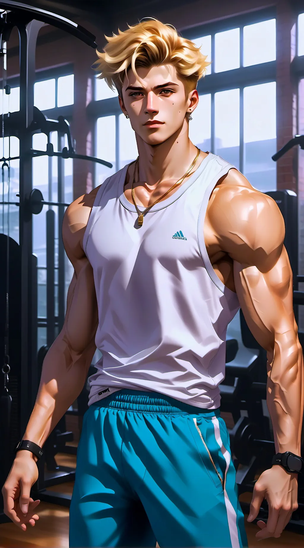 ai character: Lio  background