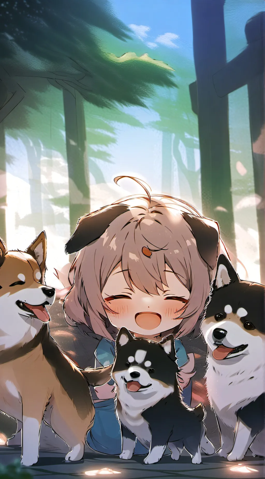 ai character: Sammy :3 background