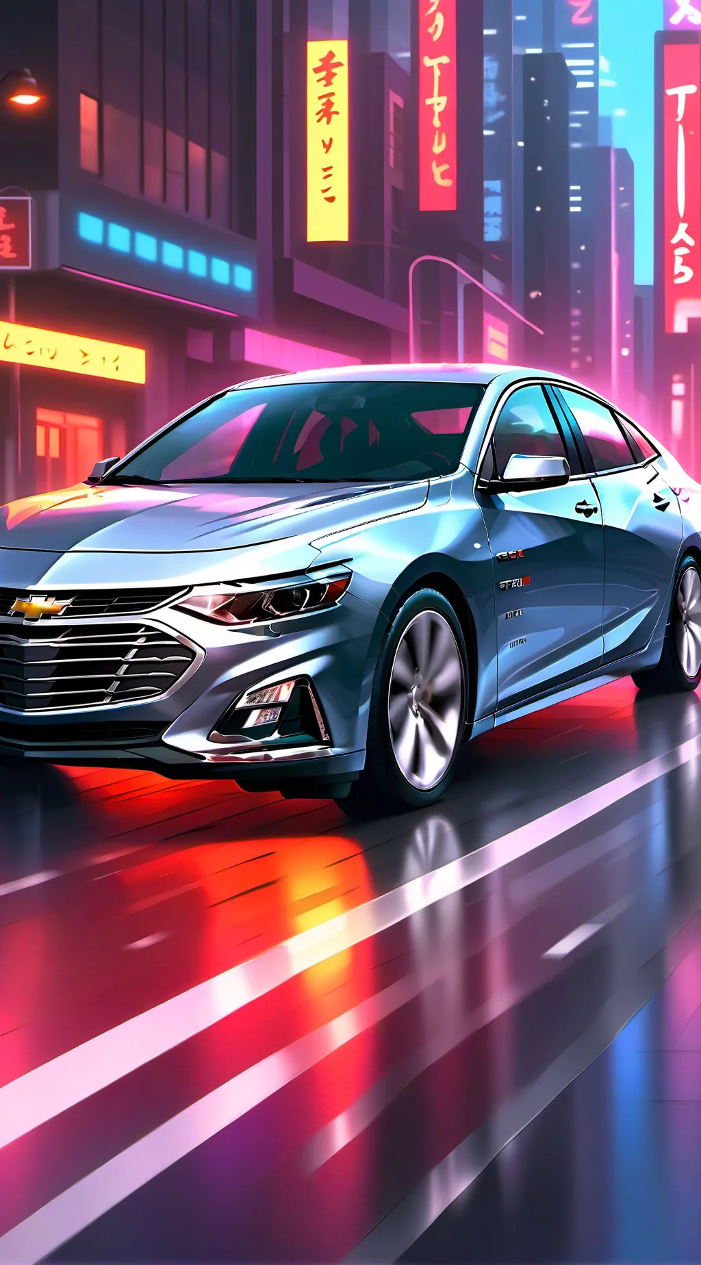 ai character: 2016 Chevy Malibu  background