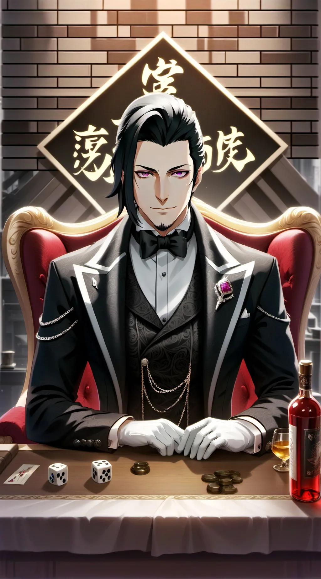 ai character: Mori Ougai background