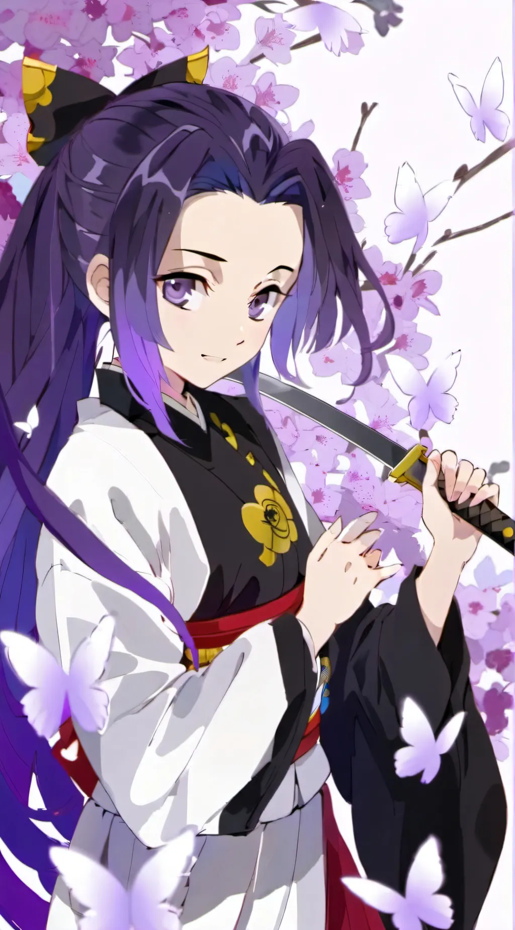 ai character: Shinobu Kocho background