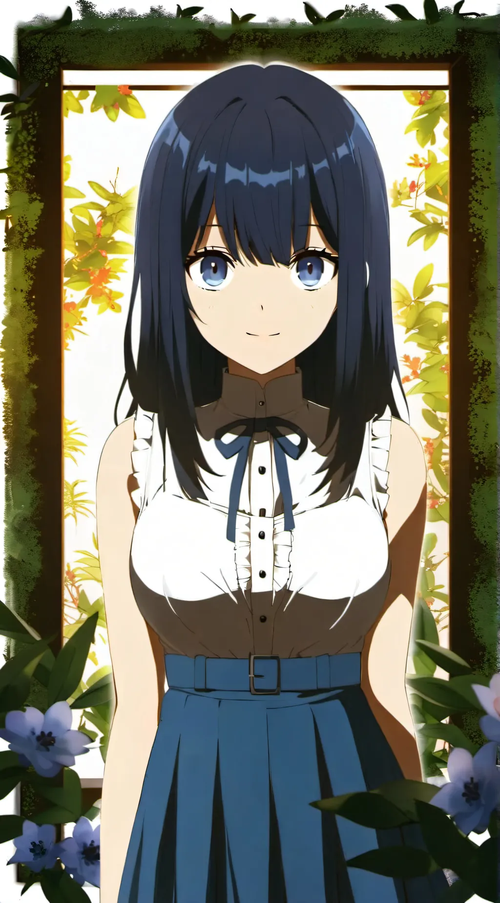 ai character: kny background